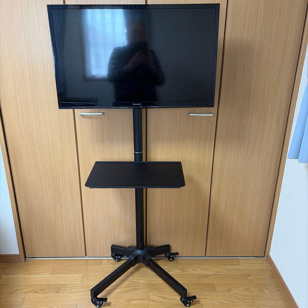 パナソニック 液晶テレビ TH-32A300、キャスター移動式スタンド付き