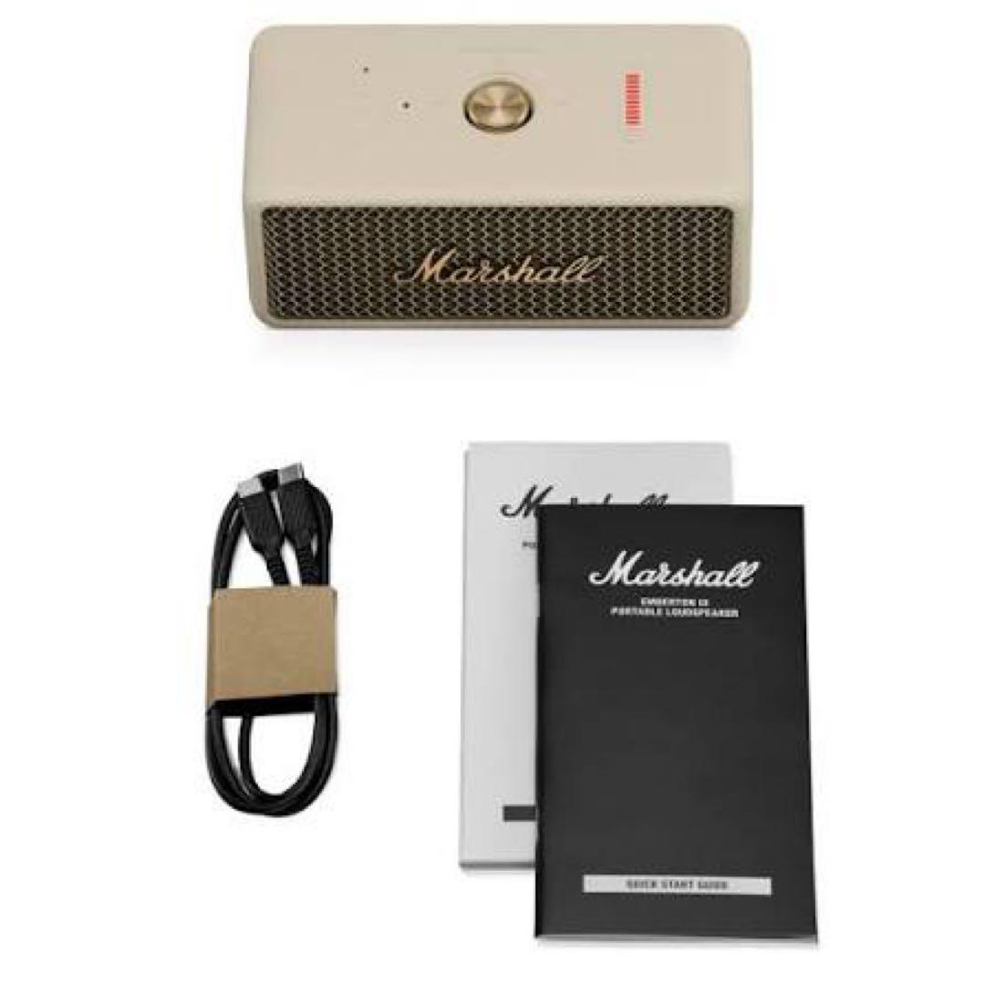 【新品•未使用】Marshall Emberton Ⅲ クリーム