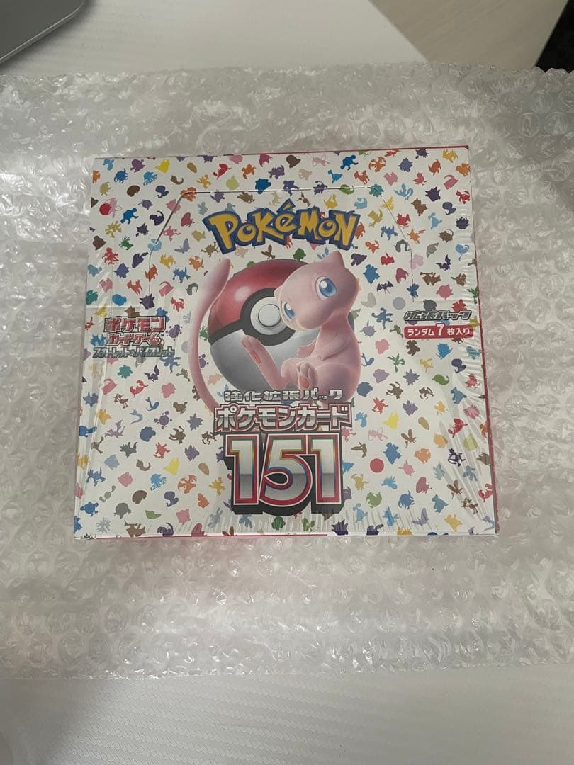 【新品未開封】ポケモンカード151 ボックスシュリンク付