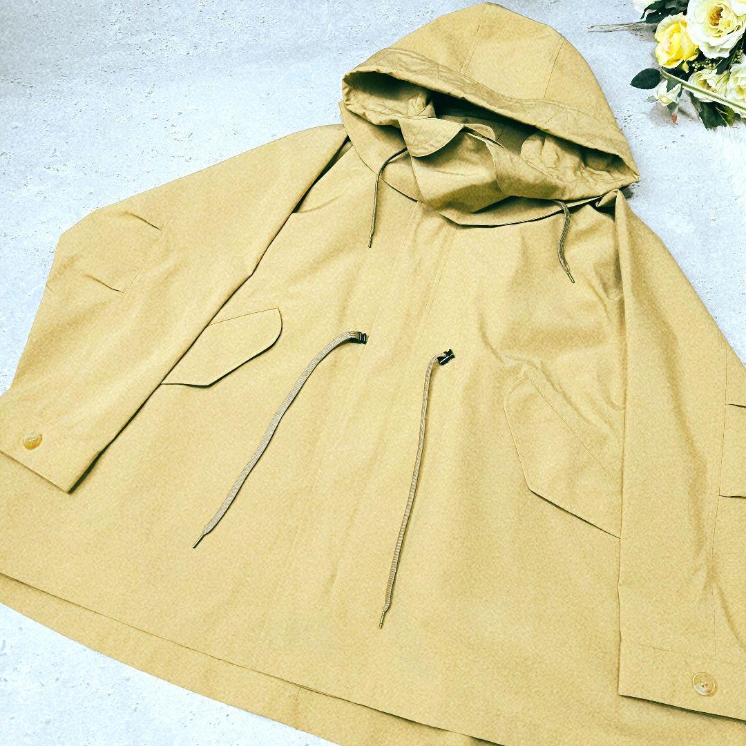 極美品 VACHEMENT リサイクルタフタ モッズコート ショートコート