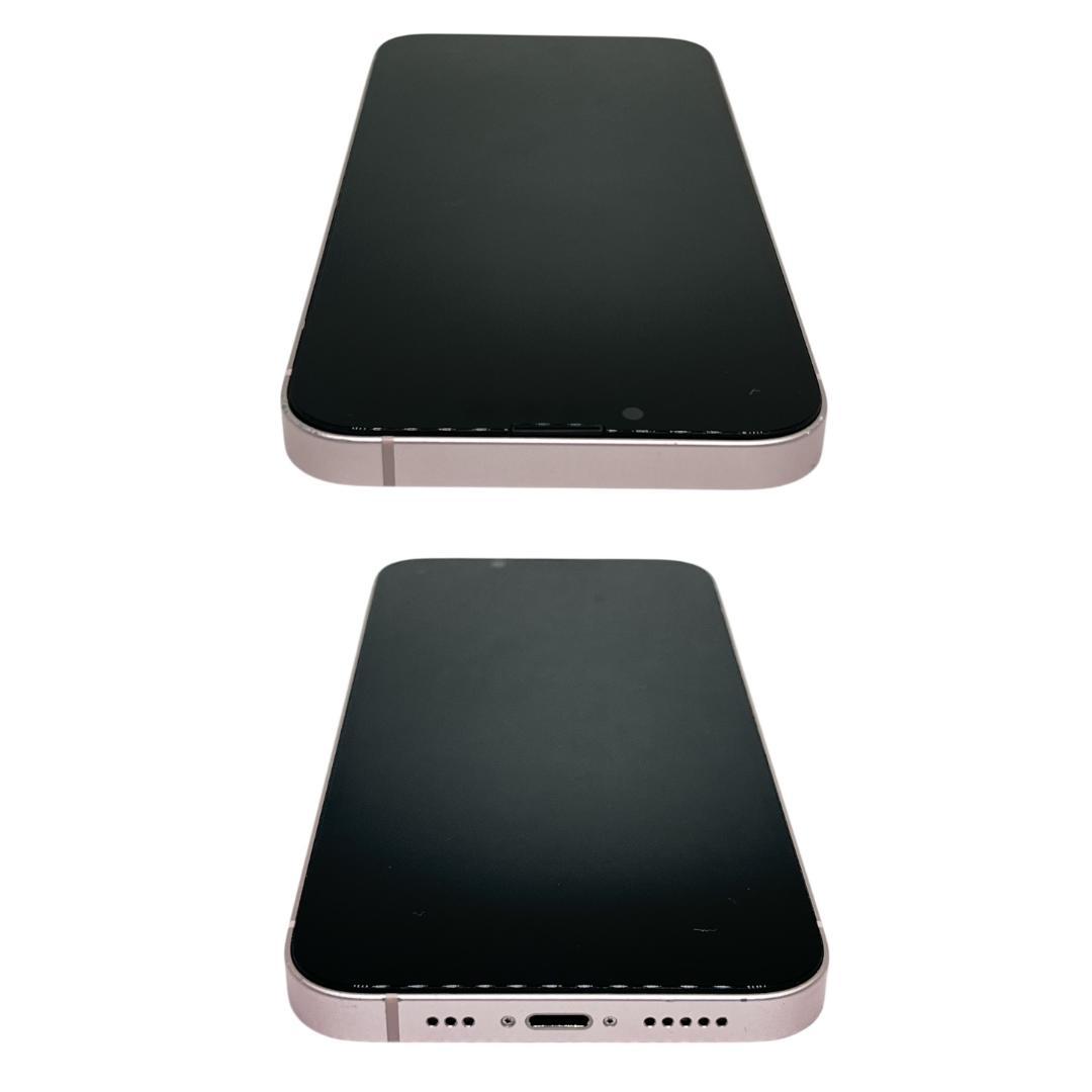 ウルフ【美品】iPhone13 128G ピンク　バッテリー100%