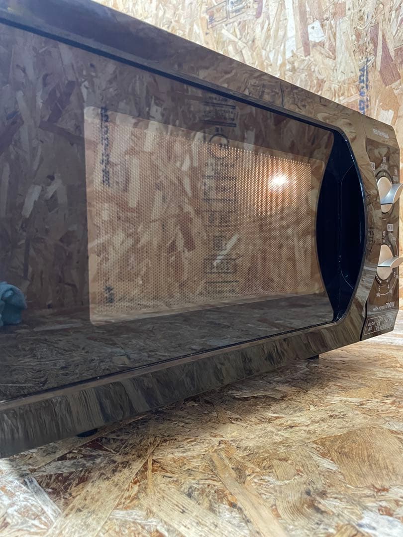 C(7736) アイリスオーヤマ 電子レンジ EMO-F518-6-B 60Hz