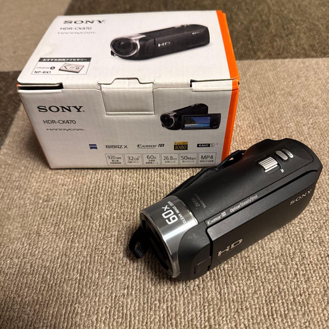 SONY HDR-CX470 ブラック