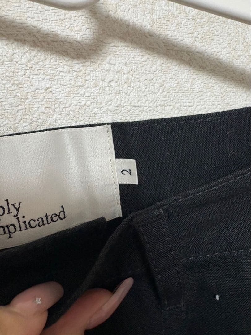 パンツ simply complicated twisted work pants