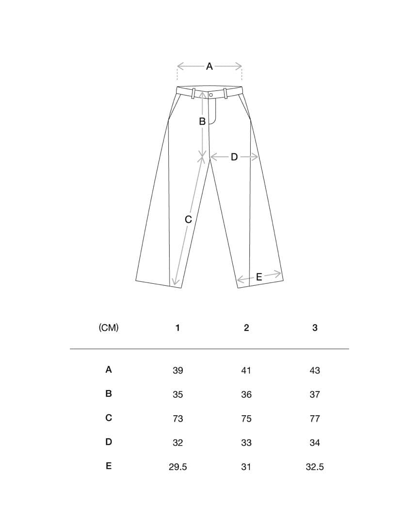 パンツ simply complicated twisted work pants