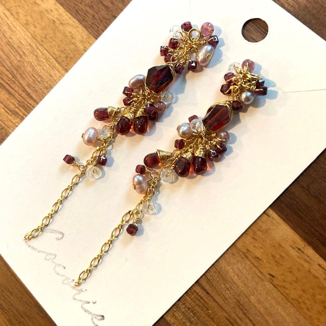 ももか様　天然石チャーム