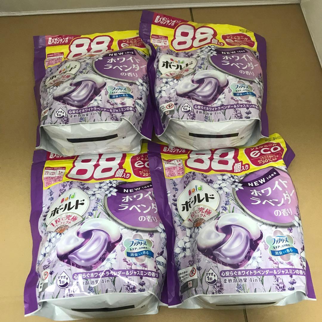 ボールド　ジェルボール　心安らぐホワイラベンダー&ジャスミンの香り　88個