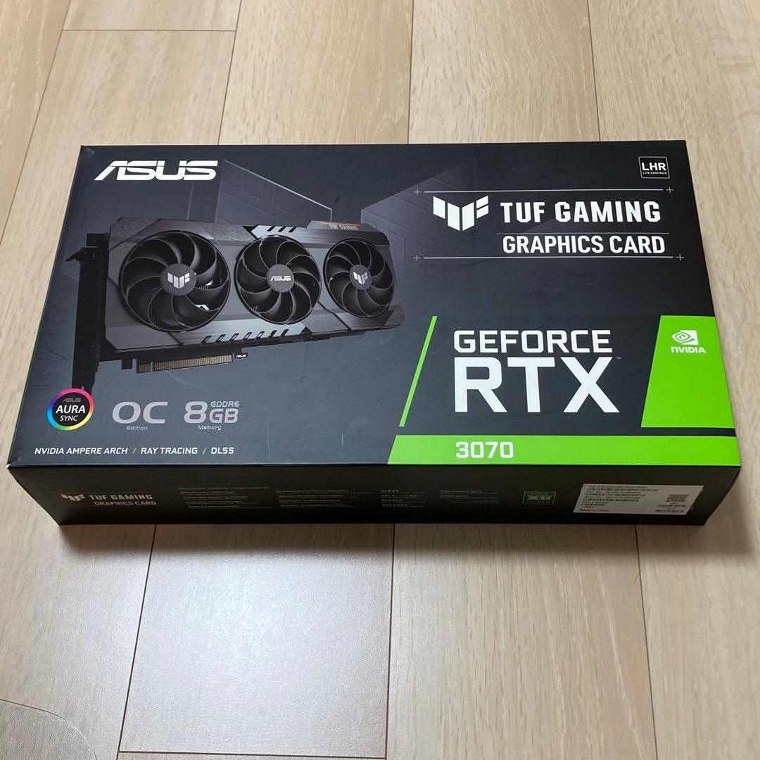 【美品】ASUS TUF Gaming GeForce RTX 3070 8GB