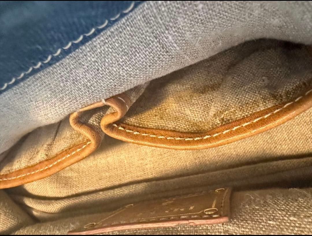 PRADA デニム　チェーンバッグ