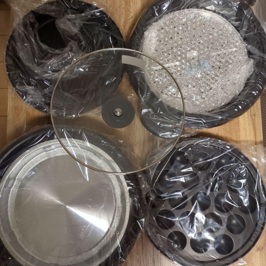 タイガー　グリルなべ　CQG-B300T　ブラウン