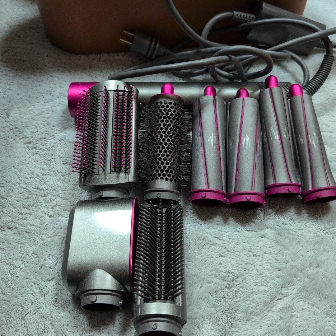Dyson Airwrap シルバー/ピンク 付属品付き