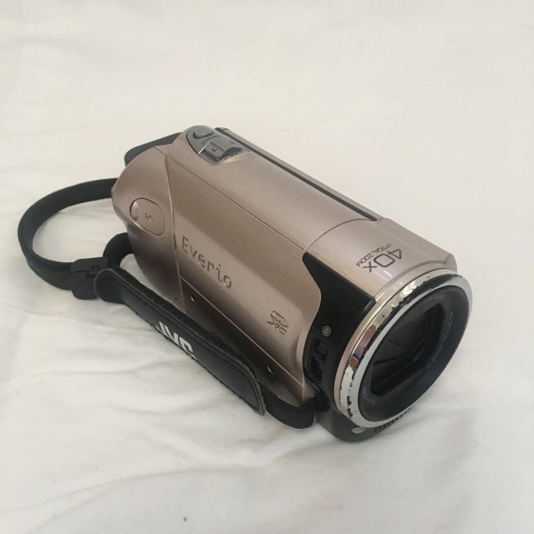 JVCケンウッド フルハイビジョンムービー ピンクゴールド GZ-HM670-N