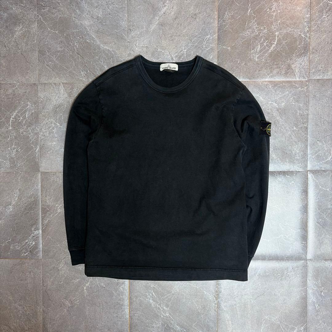 【極美品❗️】stone  厚手ロンT ブラック 確実正規品 XL