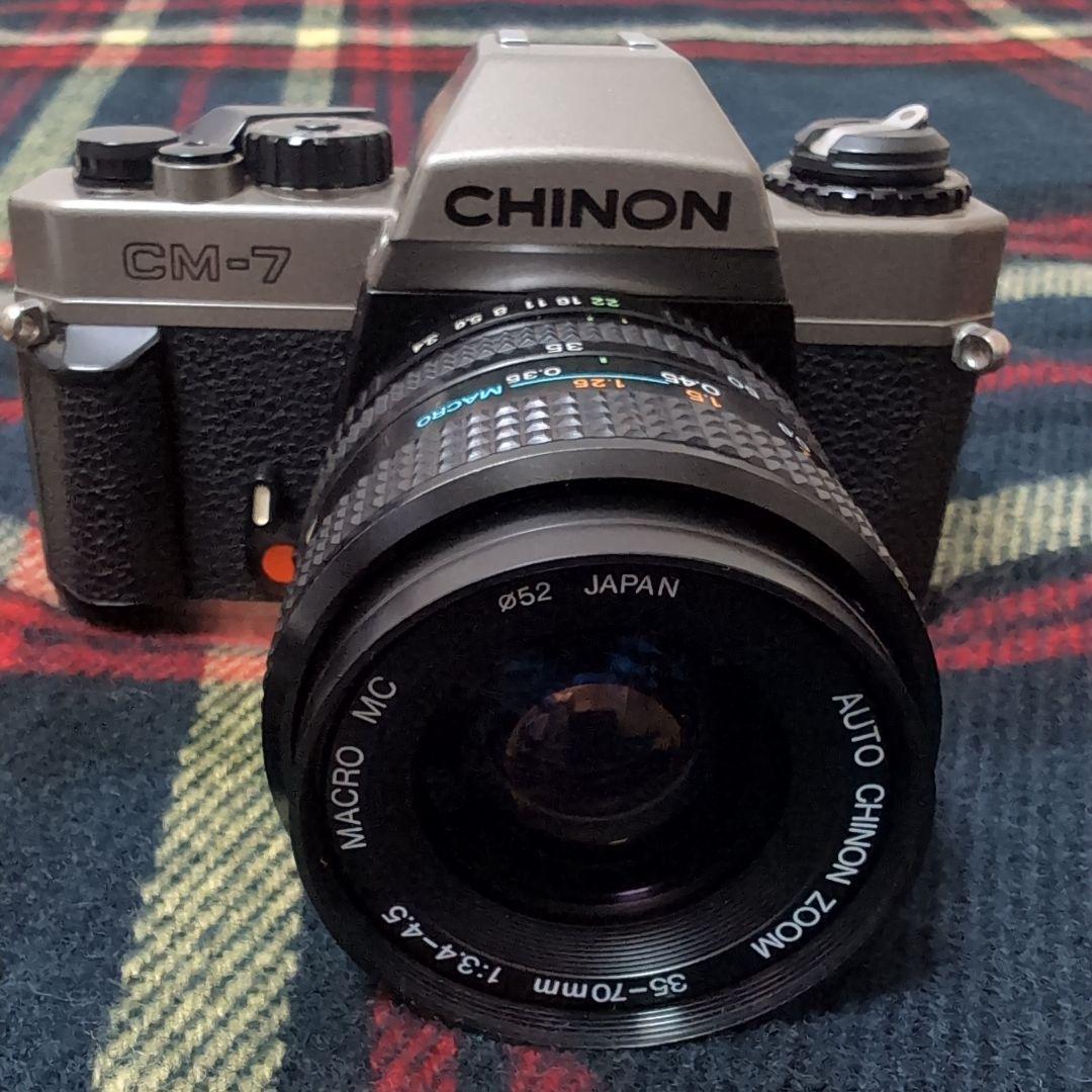 値下げ　美品　チノン　CHINON CM-7 一眼レフカメラ