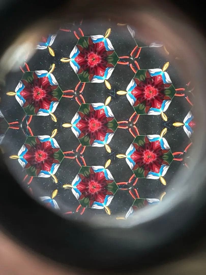 大人気作家作品！高級オイルチェンバー万華鏡 カレイドスコープ