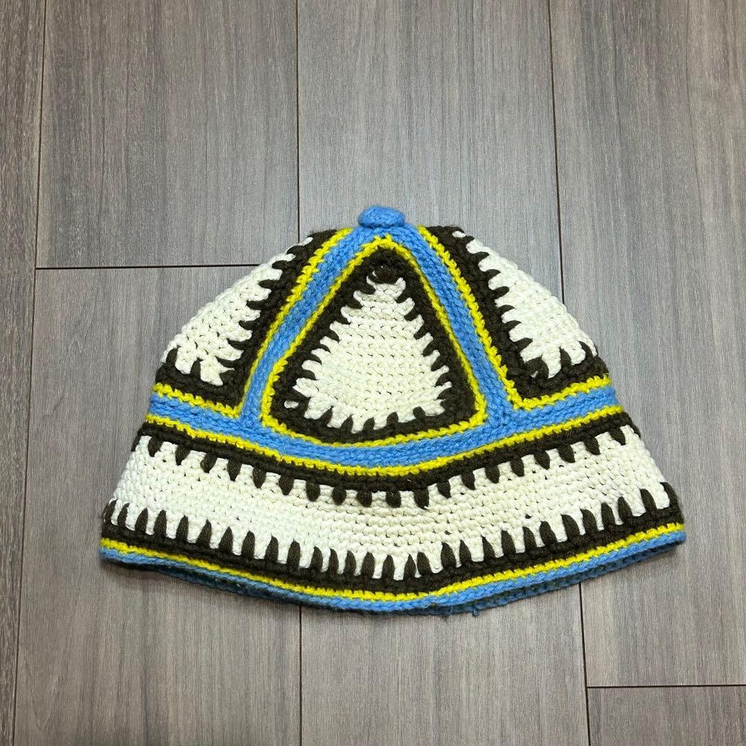 帽子 supreme crochet edge hat