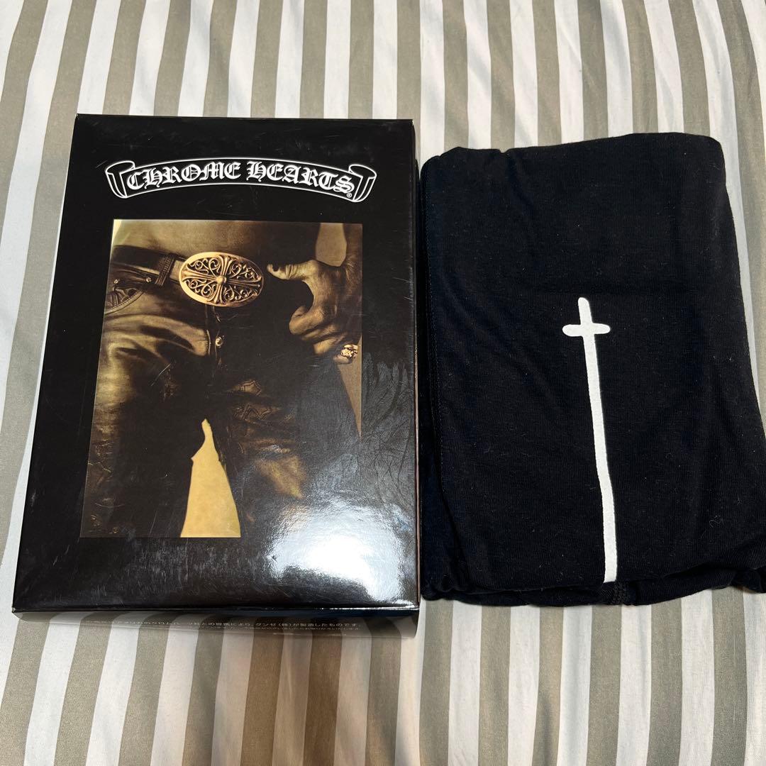 レア　未使用　グンゼ製　CHROME HEARTS ブラック レギンス　S