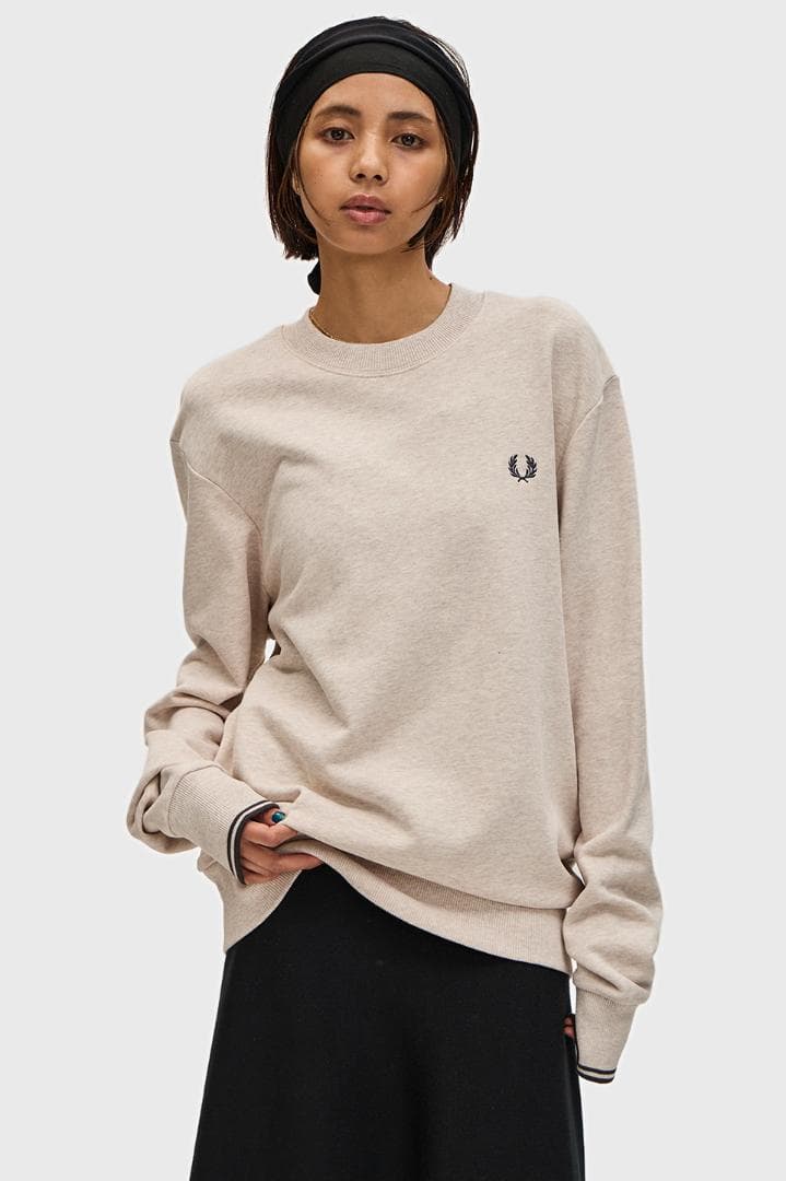 ★FRED PERRY フレッドペリー クルーネック スウェット M7535 ★