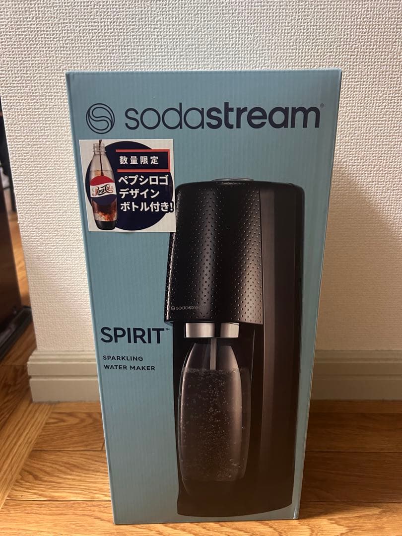 sodastream SPIRIT 炭酸水メーカー ブラック