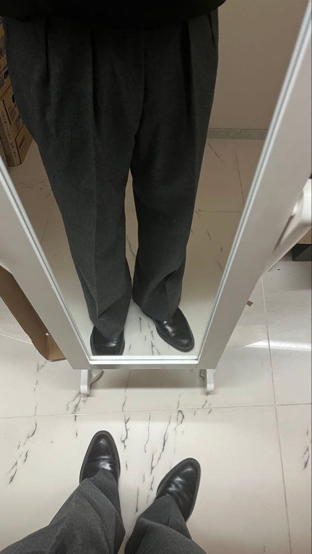 90s ポロbyラルフローレン　グレースラックス　秋冬　日本製　美品