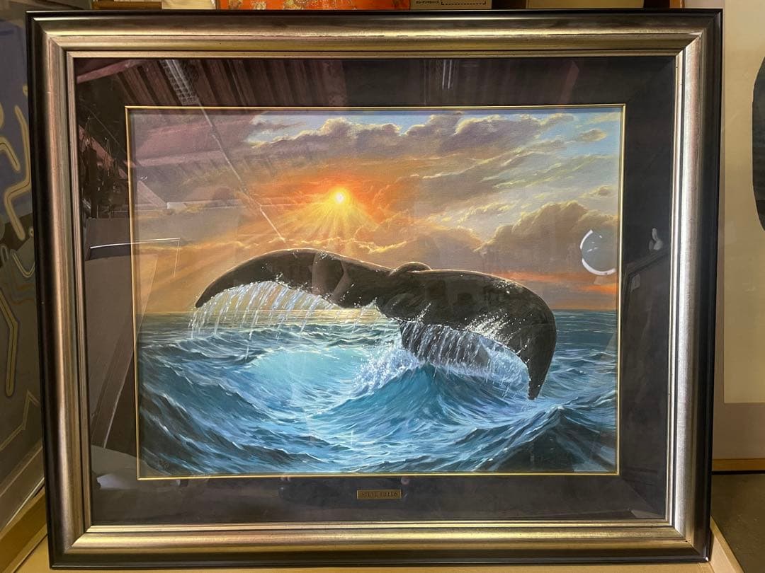 僕はラッコさん【真作】スティーブ・フィールズ　直筆サイン