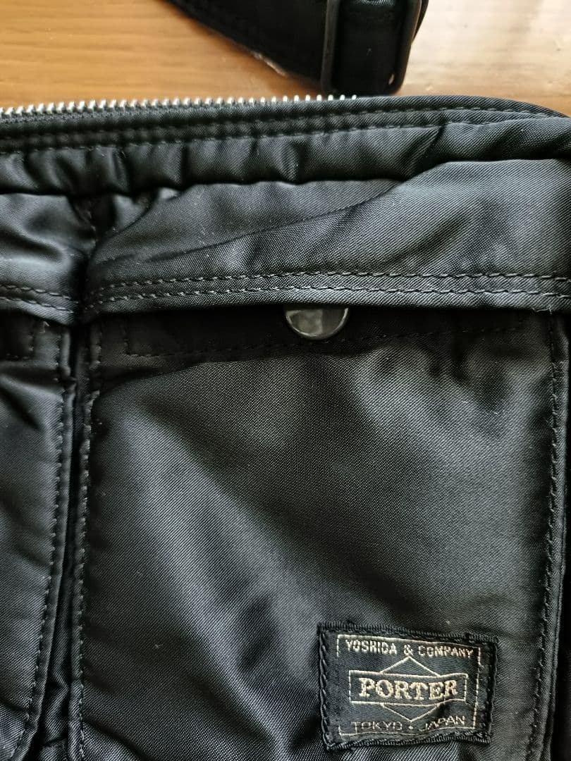 ポーター　タンカー　ショルダーバック　ブラック