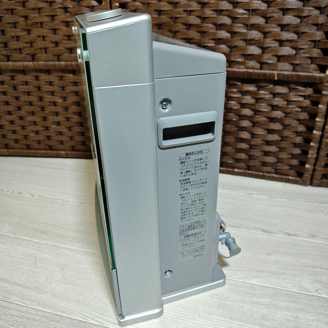 【極美品】ノーリツ ガスファンヒーター 都市ガス用 GFH-2400D ホワイト