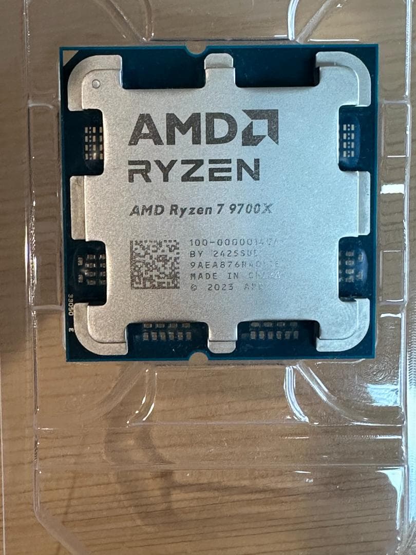 AMD Ryzen 7 9700X CPU ＋ AG620ファン
