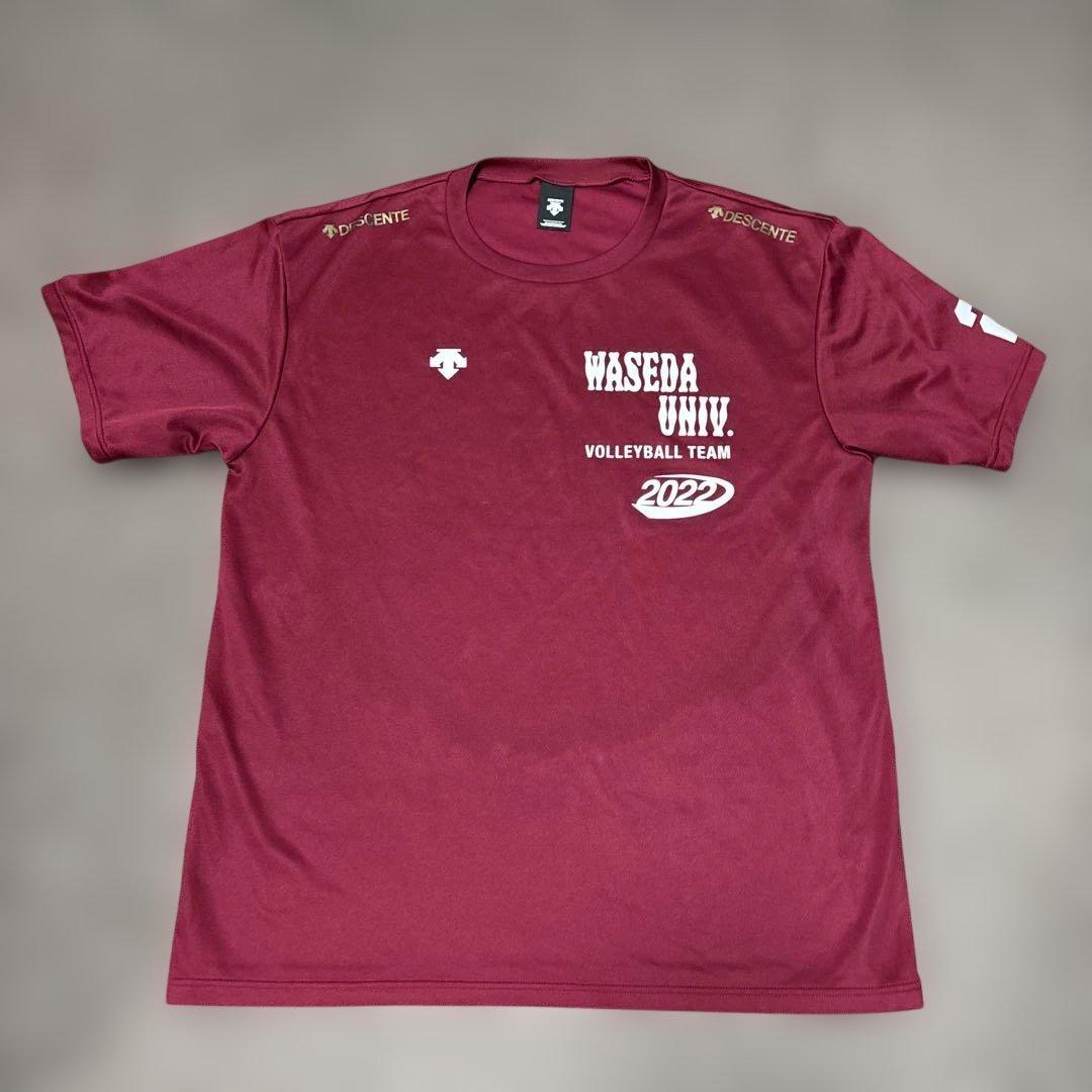 WASEDA UNIV. VOLLEYBALL TEAM 2022 シャツ早稲田