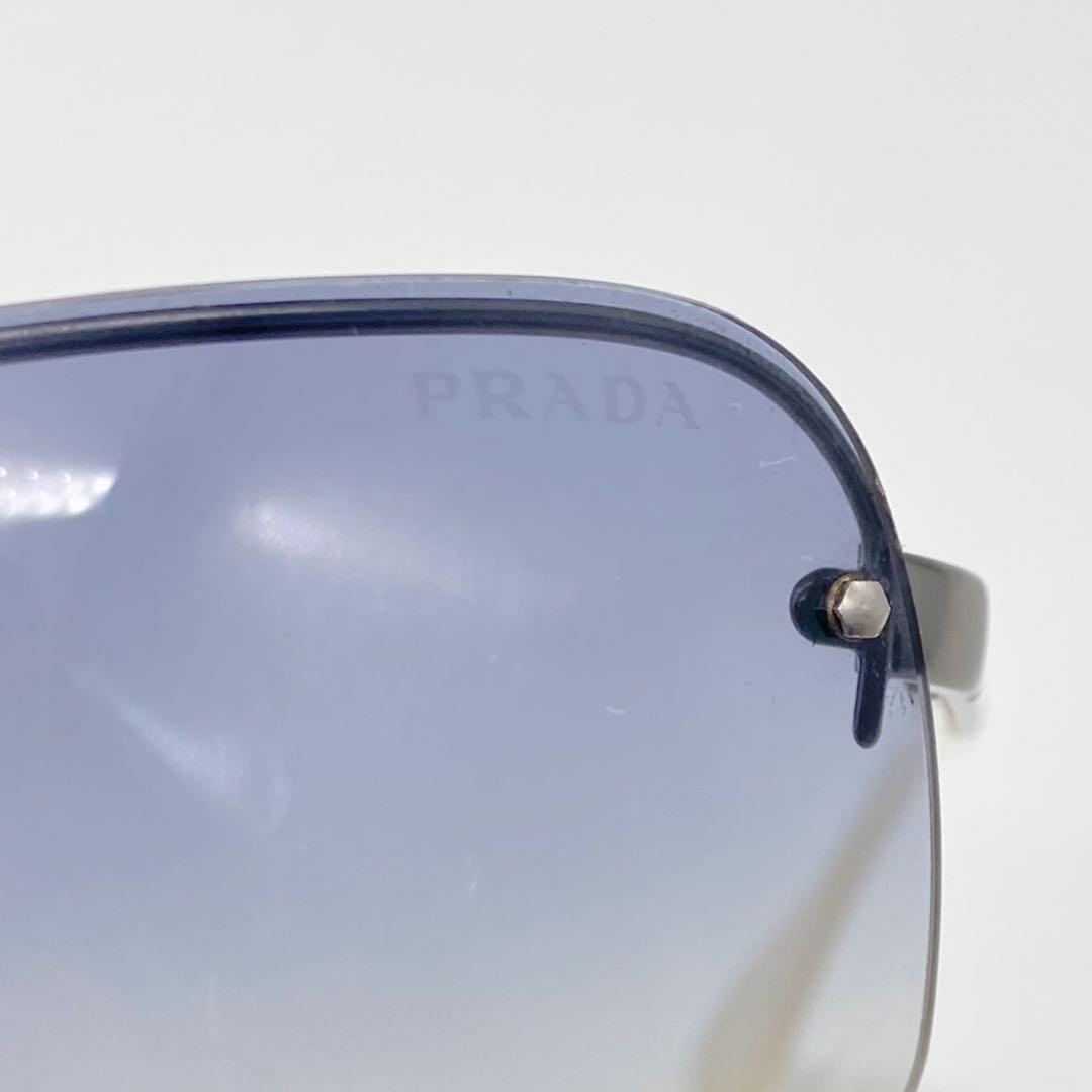 PRADA プラダ リムレス サングラス スクエア y2k archive