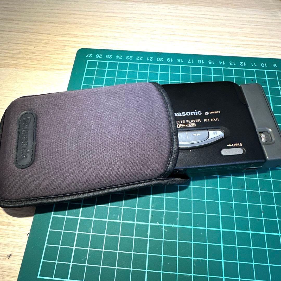 【極美品DE修復品】Panasonic カセット プレーヤー RQ-SX11
