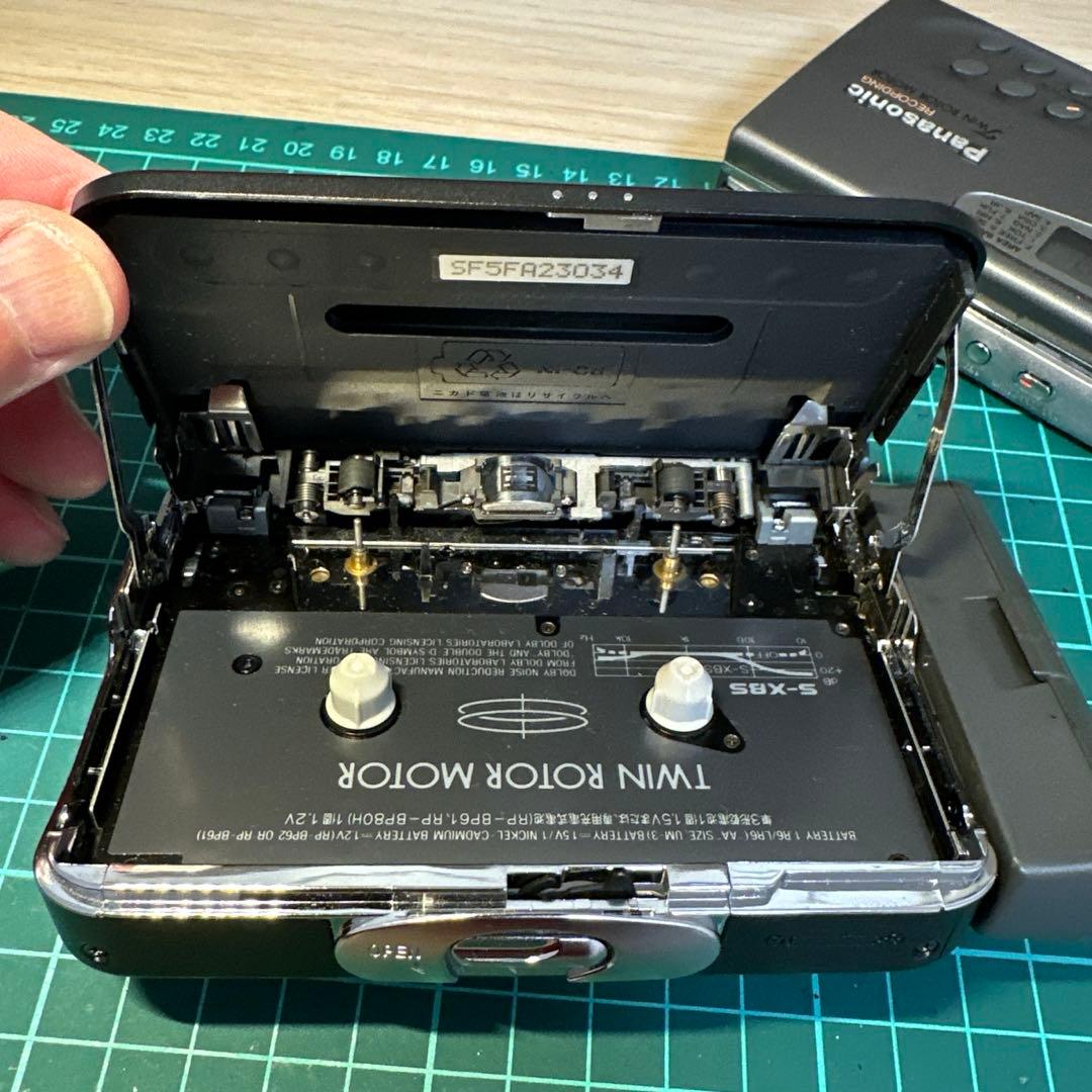 【極美品DE修復品】Panasonic カセット プレーヤー RQ-SX11