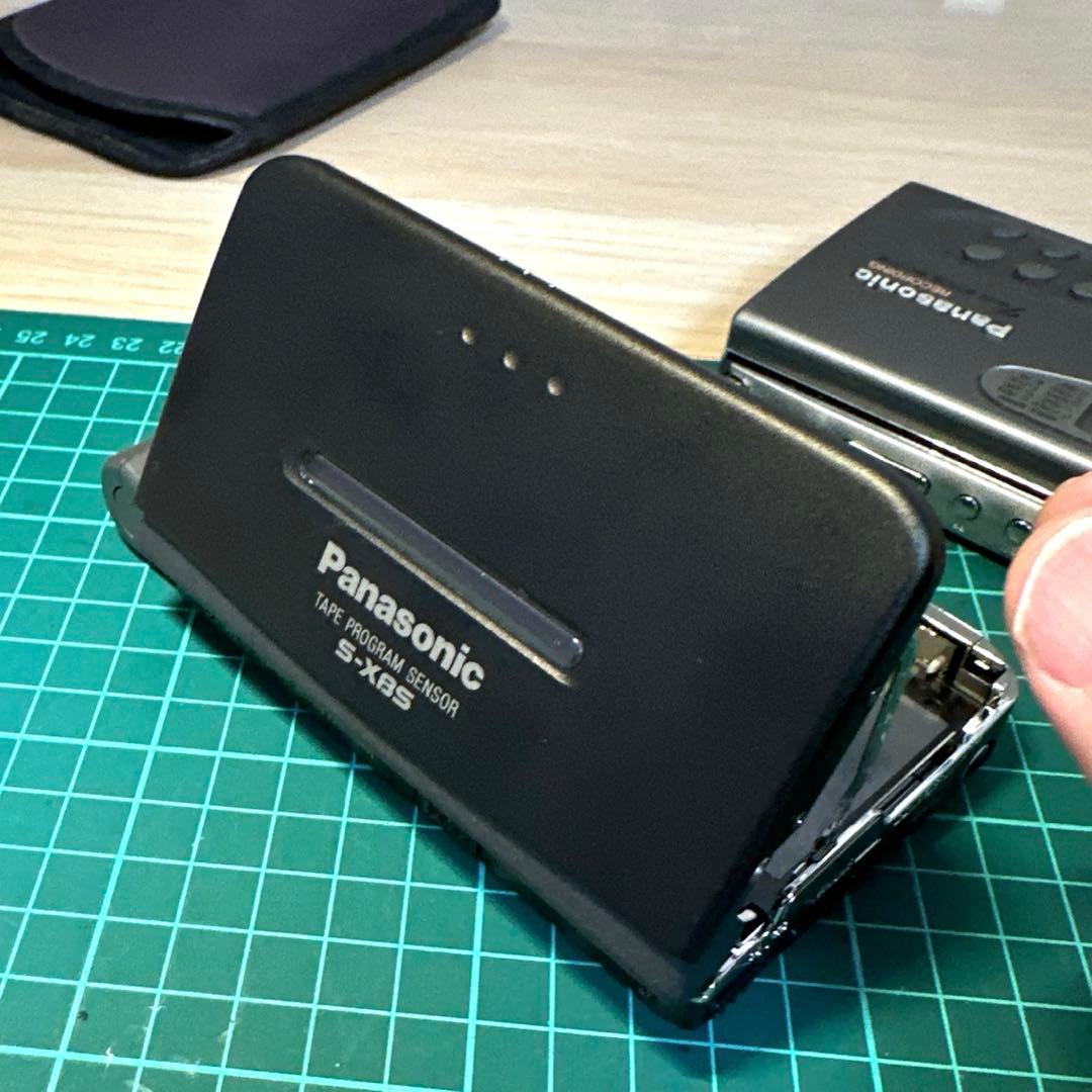 【極美品DE修復品】Panasonic カセット プレーヤー RQ-SX11