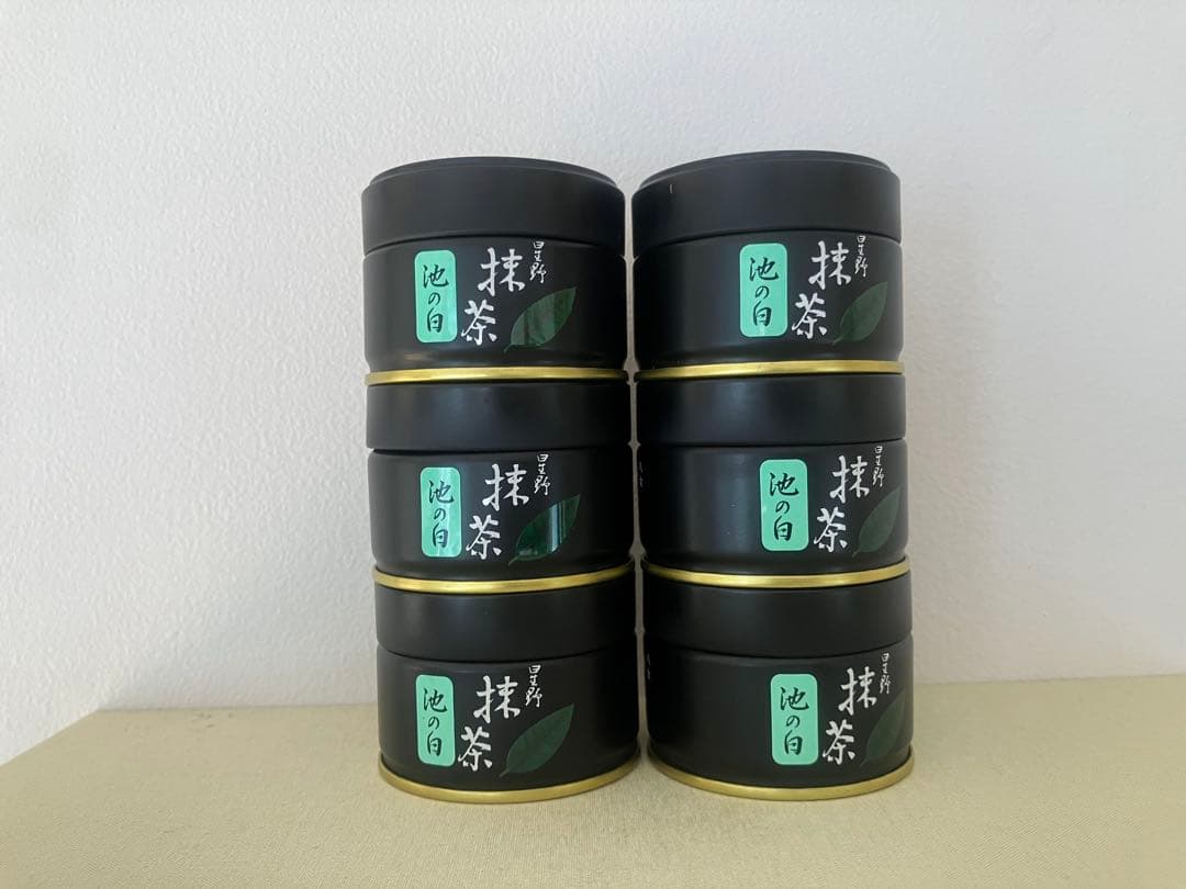 池の白 抹茶 20g缶 6個2026年6月12日