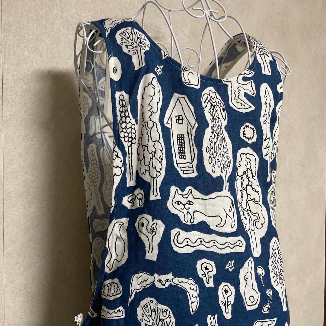 【新品 未使用】ミナペルホネン✖️イッタラコラボエプロン