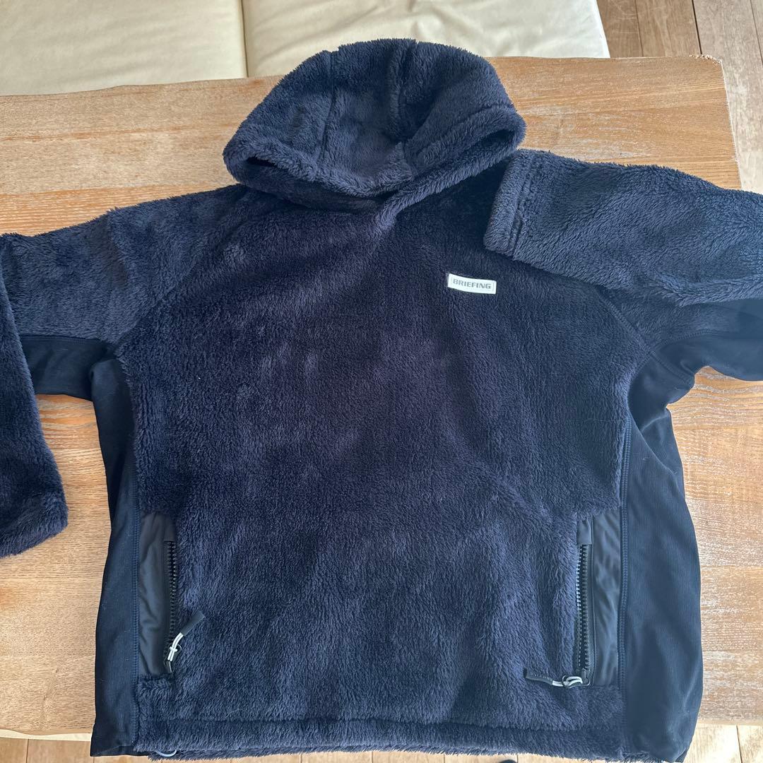 ブリーフィング　パーカー　ネイビー　Mサイズ　美品　レディース