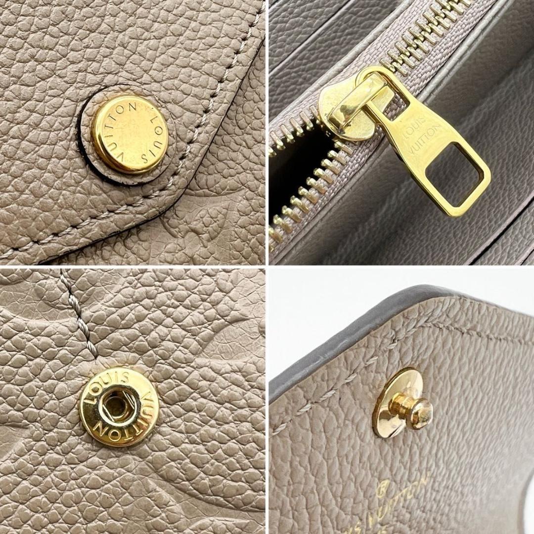 【美品 IC搭載 箱付】ヴィトン アンプラント サラ 長財布 トゥルトレール