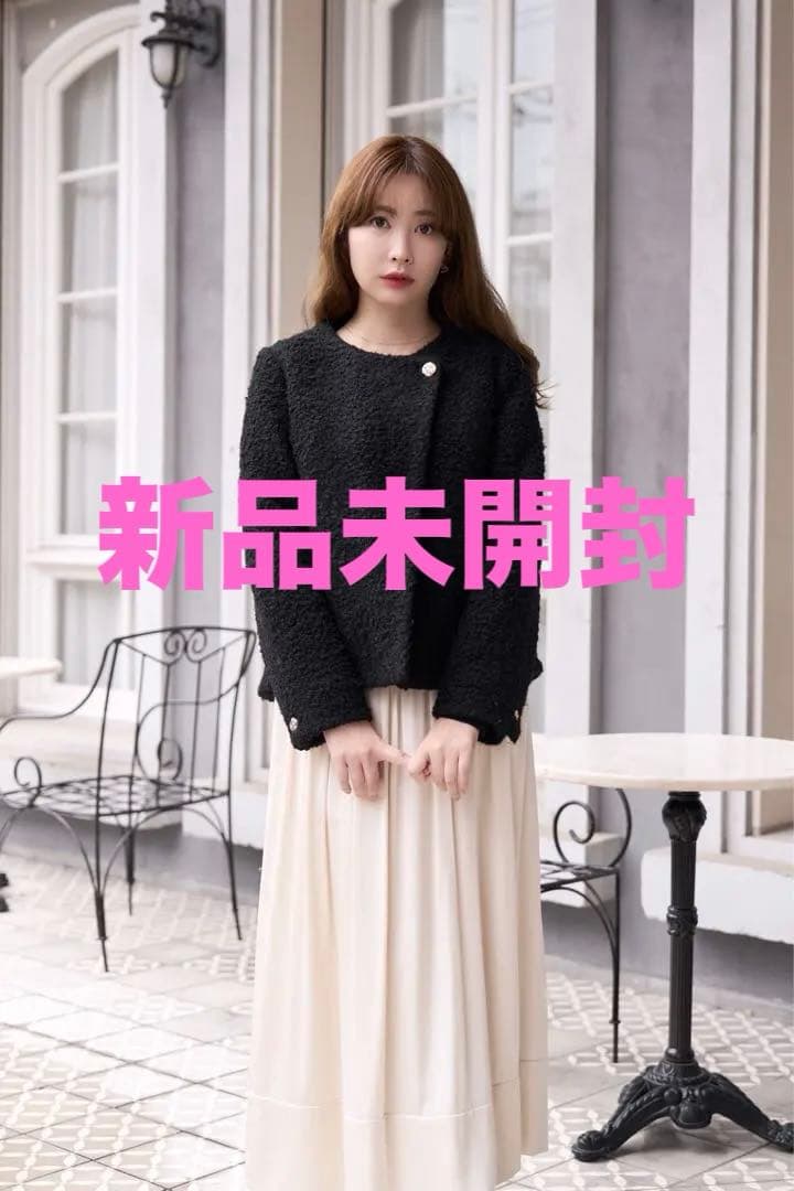 Elise Boucle Peplum Coat 新品未開封　即日発送