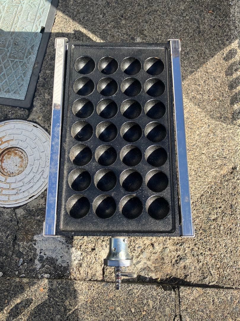 プロフ説明必読！LPガス式たこ焼き器