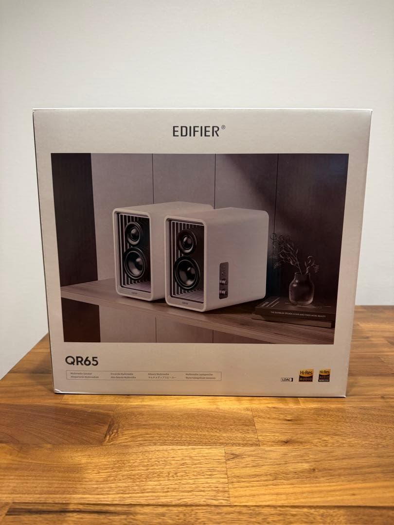 【緊急値下げ】【新品未開封】Edifier QR65 スピーカー ホワイト