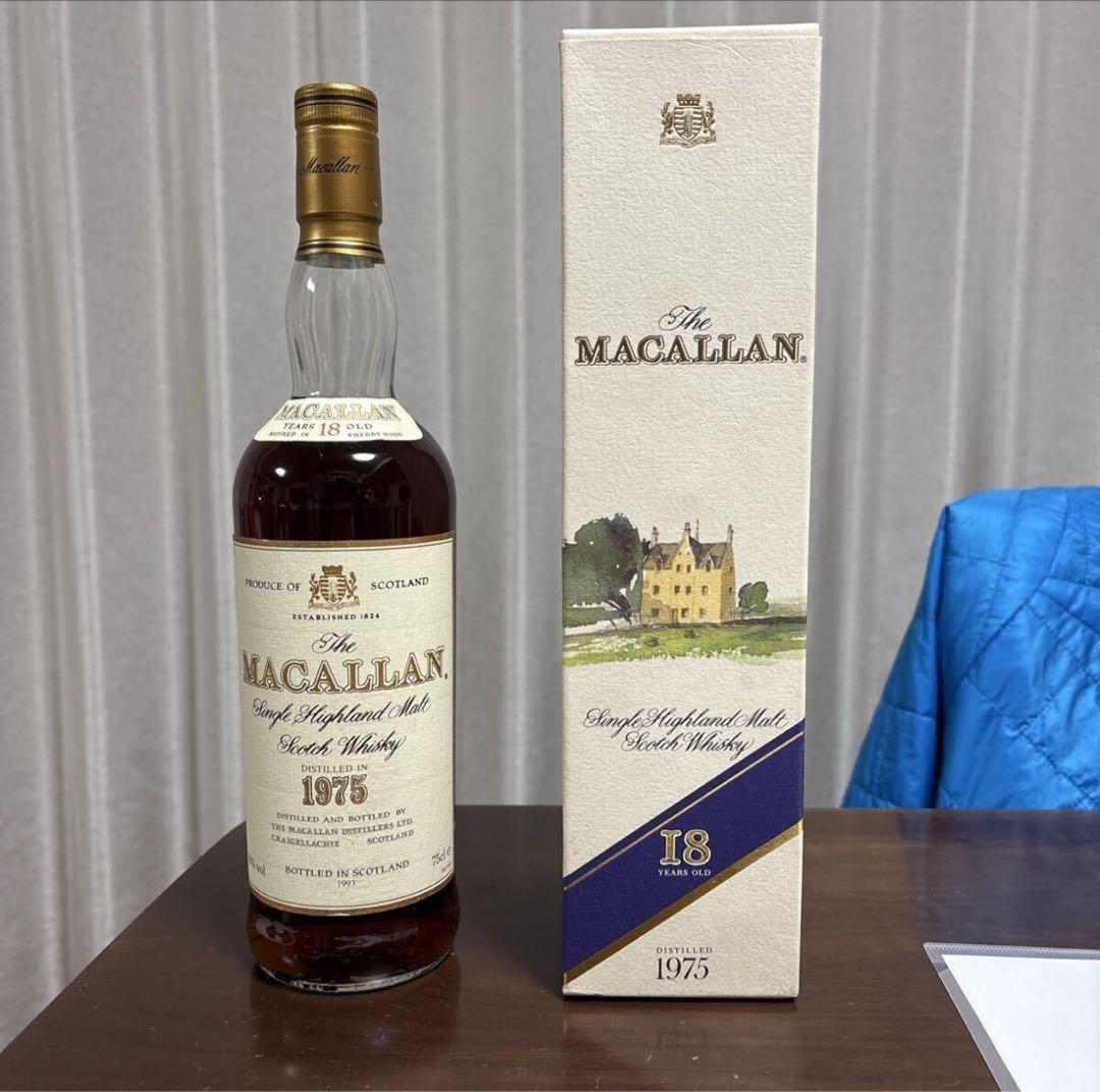 The Macallan 18年 1975年ボトリング 750ml 本日限定値引