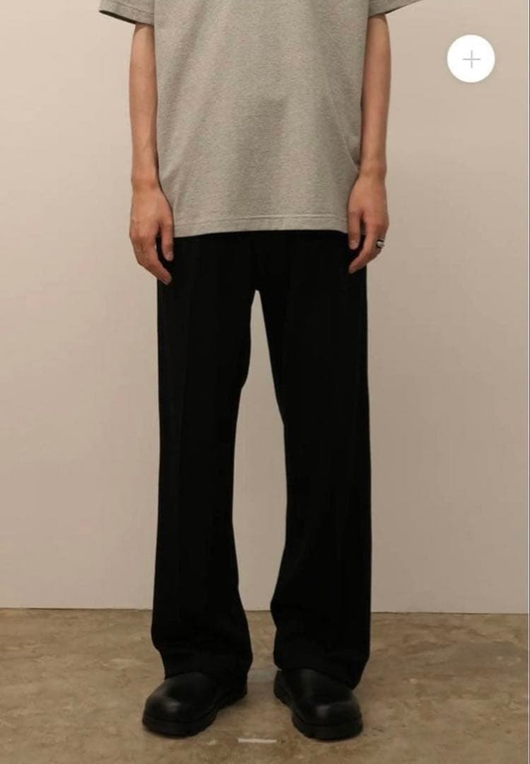 パンツ ANCELLM WOOL EASY SLACKS