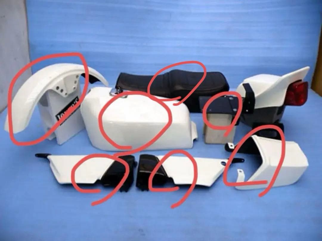 ジョーカーズ JOKER'S ゼファーχ Z400FX仕様外装セット