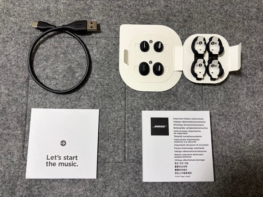 【超美品】BOSE QuietComfort Earbuds II ブラック