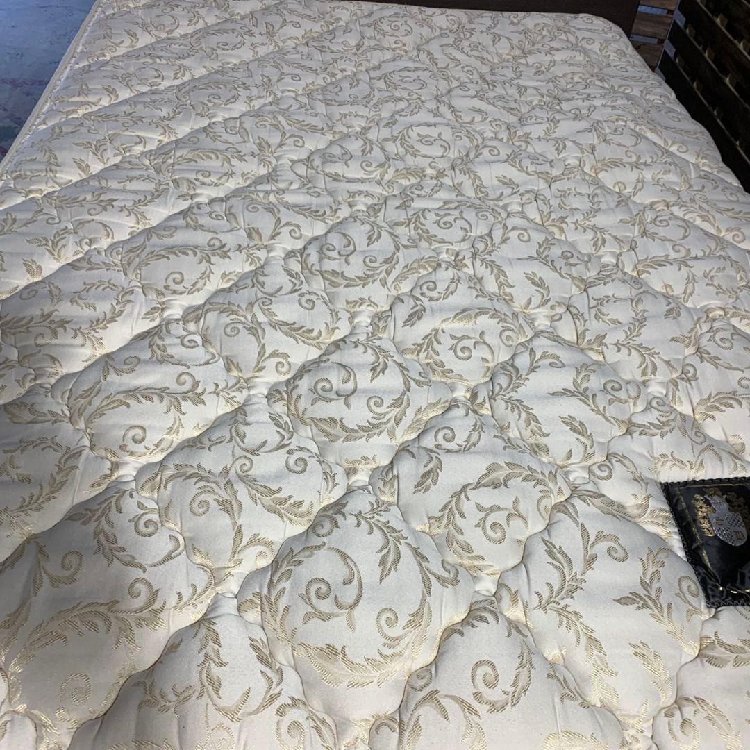 G048\" 現状品 KINGSDOWN ダブルサイズ ベッドフレーム マットレス