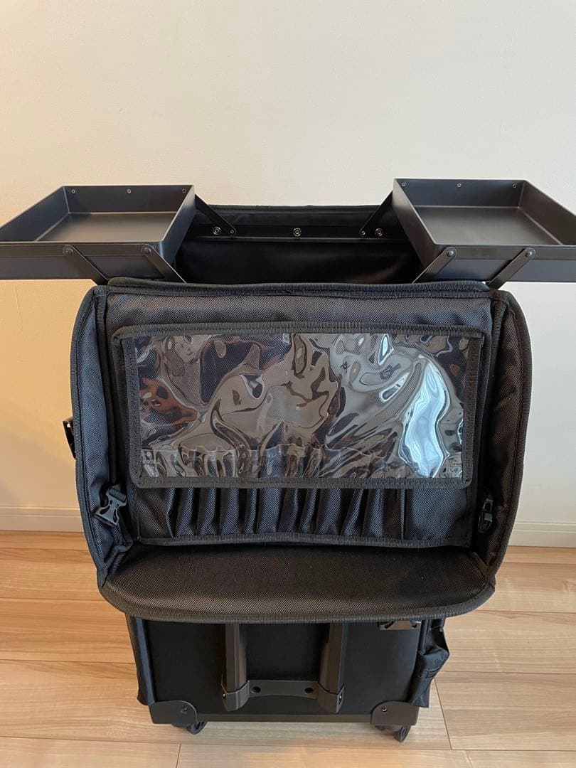 【極美品】LUVODI メイクボックスキャリー プロ用 屋内2回使用 3WAY