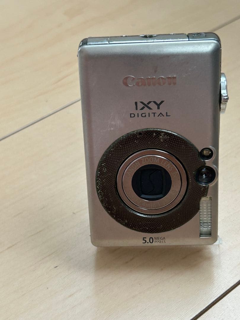 Canon IXY DIGITAL 55 シルバー オールドコンデジ