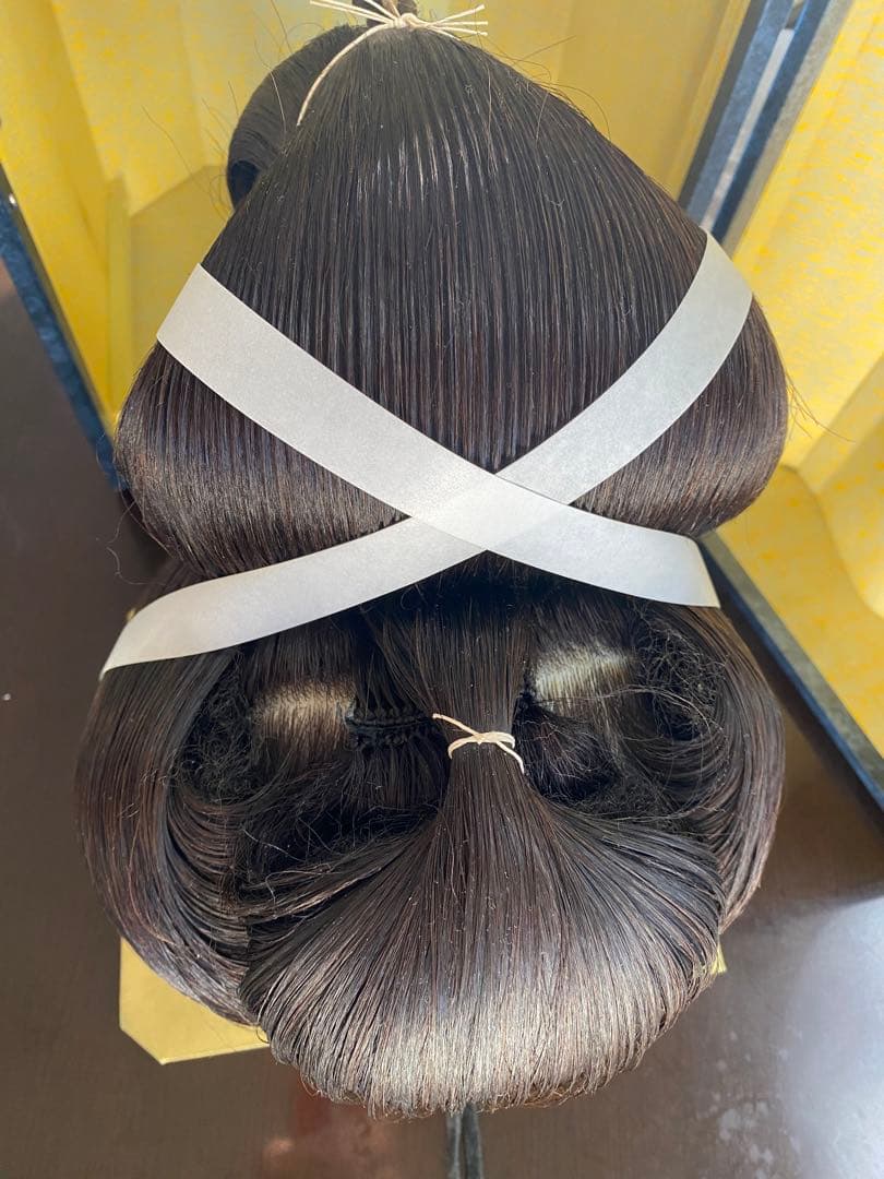 日本の伝統的な髪型ウィッグ 花嫁かつら