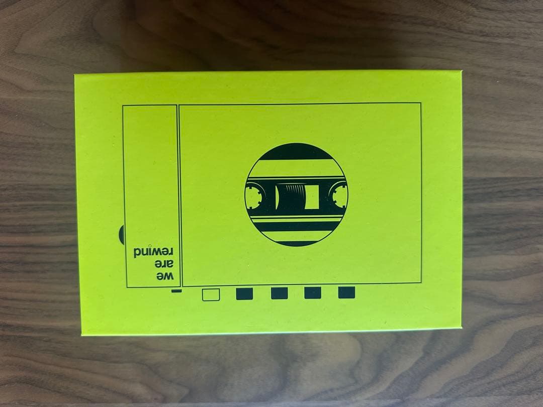 We Are Rewind カセットプレーヤー Bluetooth対応 オレンジ