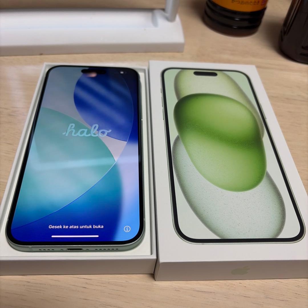 ☆船☆Apple iPhone15plus 256GB